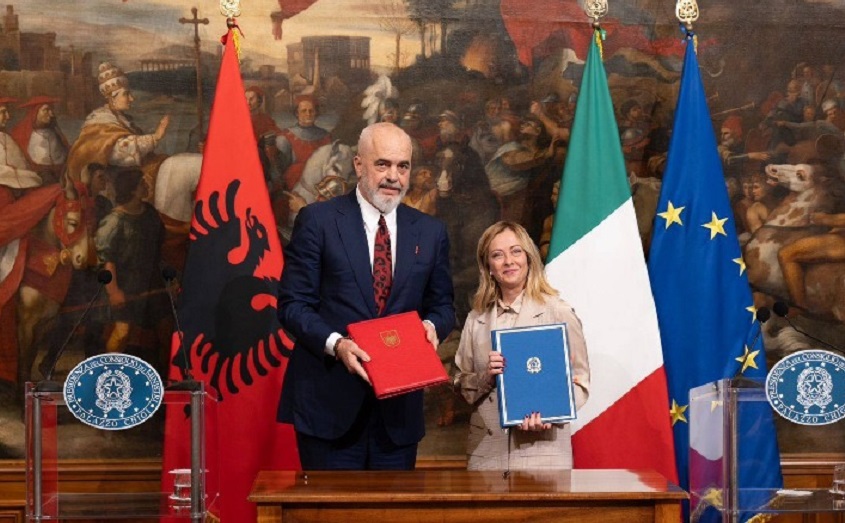Se shpejti nis zbatimi i marreveshjes me Italine, 30 mln euro per 10 godina ne Gjader